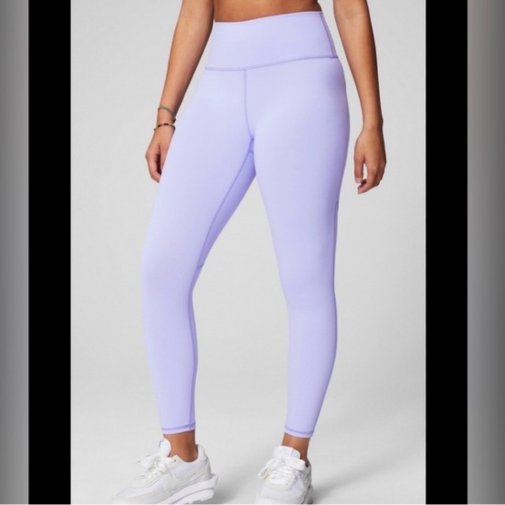 Fabletics Lilac High-Waisted Leggings